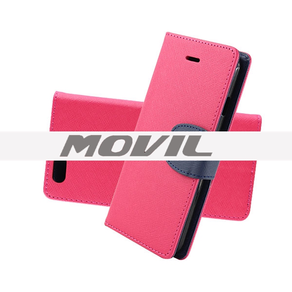 NP-2528 Funda Cuero Lujo color mezclado para Apple iPhone 6-8